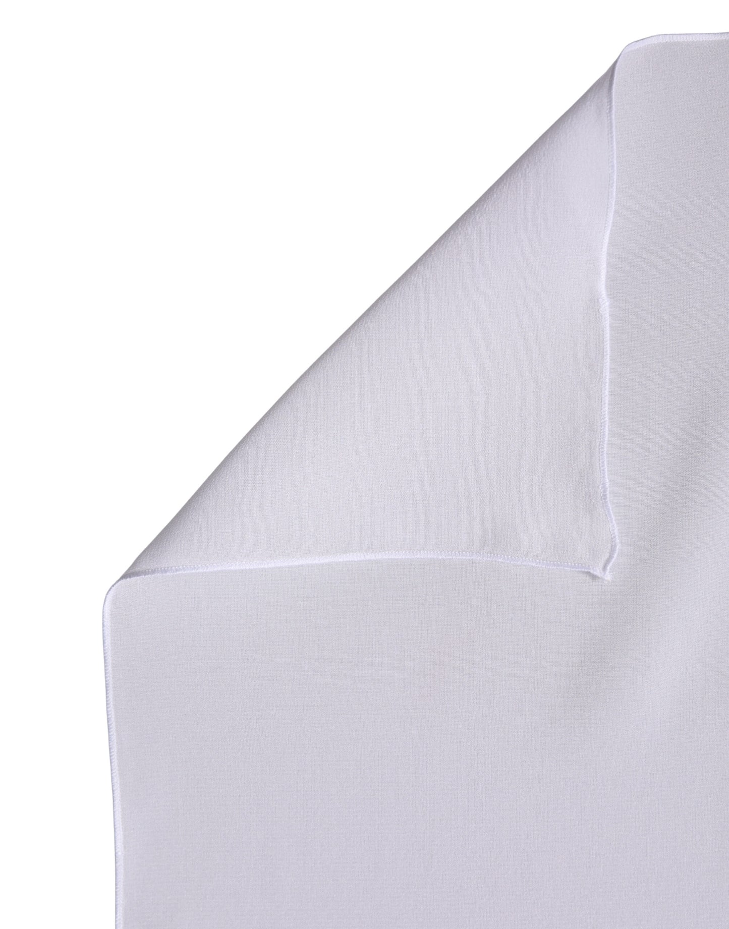 Dolce & Gabbana White Silk Neck Wrap Shawl Stole Scarf
