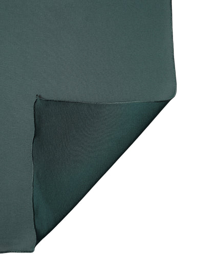Dolce & Gabbana Dark Green Silk Neck Wrap Shawl Stole Scarf