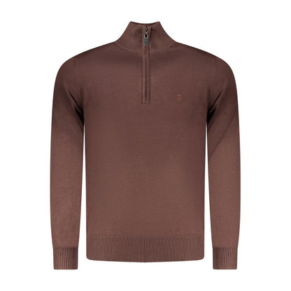 Coveri Moving Marrone Viscosa Mens Sweater