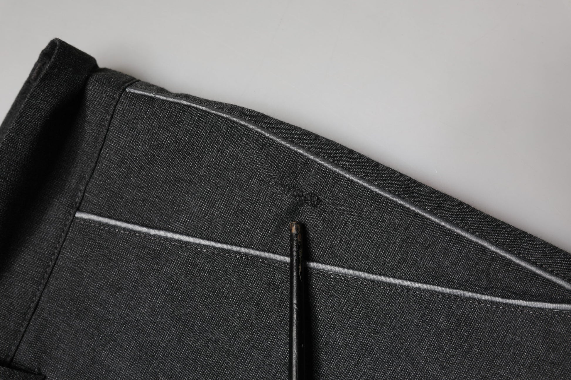 Daniele Alessandrini Gray Polyester Formal Dress Trouser Pants