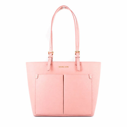 Michael Kors Pink Canvas Tote Bag
