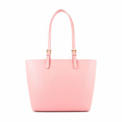 Michael Kors Pink Canvas Tote Bag