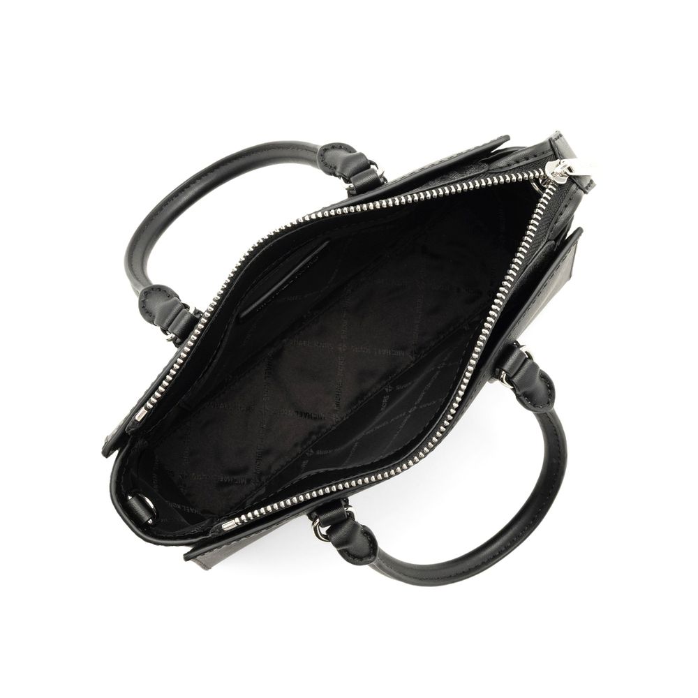 Michael Kors Black Canvas Handbag - Chic Everyday Essential