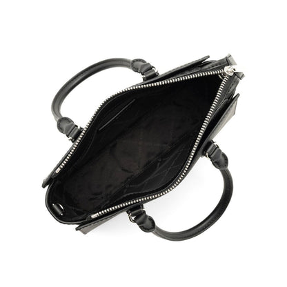 Michael Kors Black Canvas Handbag - Chic Everyday Essential