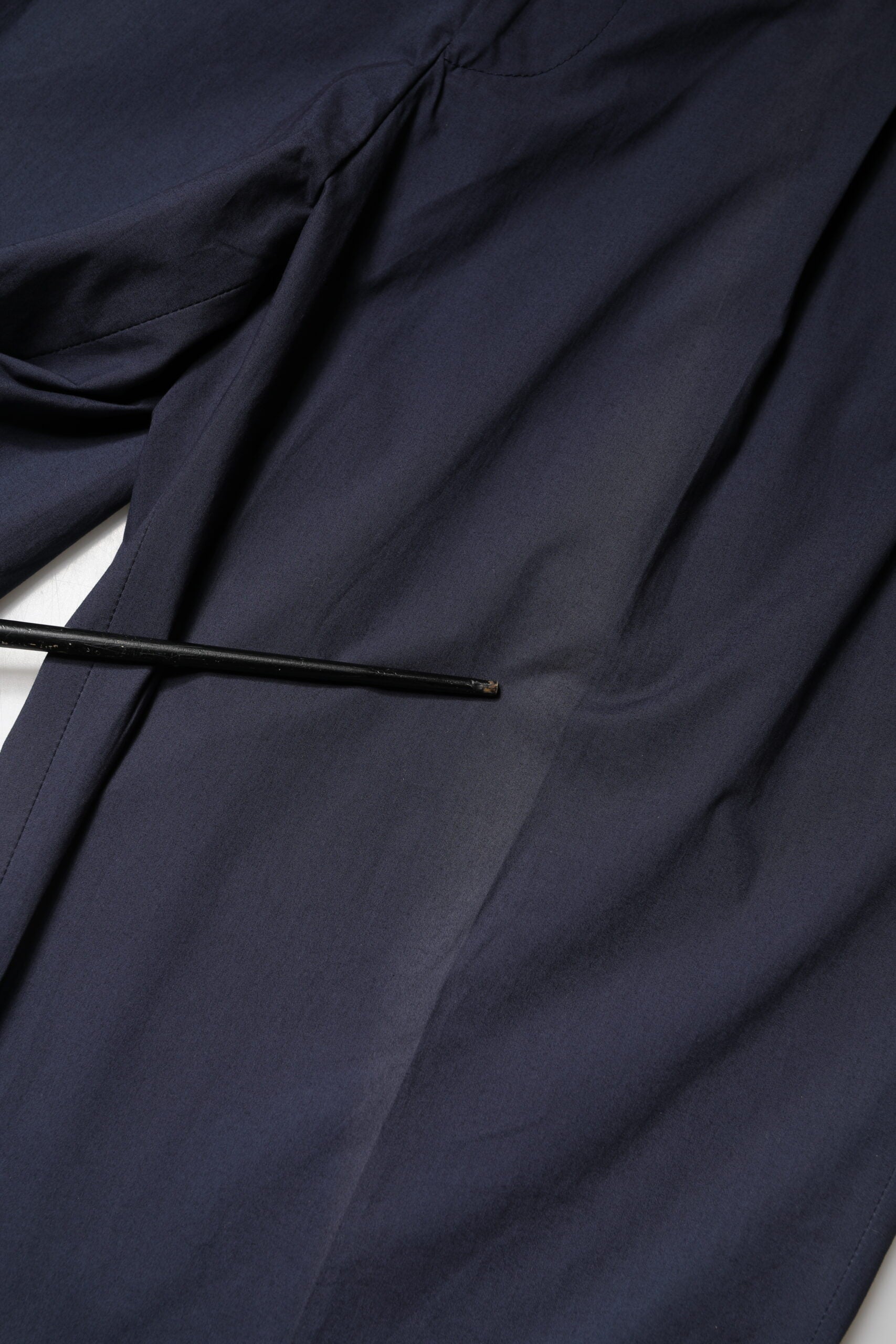 Briglia 1949 DarkBlue Wool Straight Formal Dress Trouser Pants