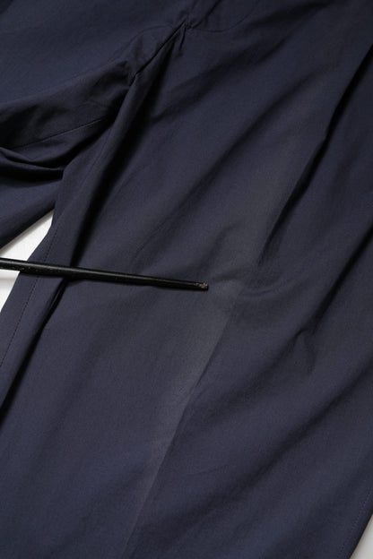 Briglia 1949 DarkBlue Wool Straight Formal Dress Trouser Pants