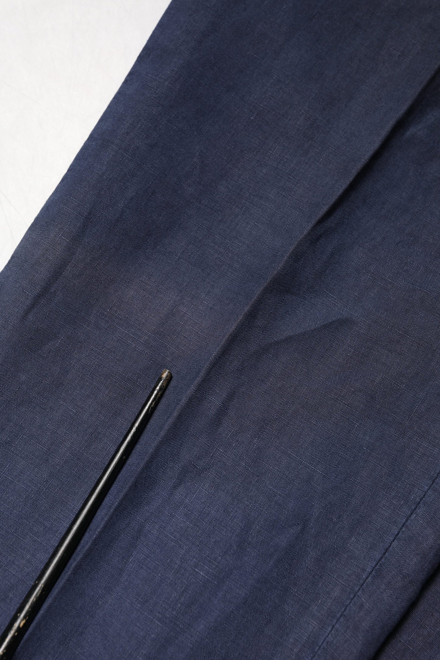 Domenico Tagliente Navy Blue Skinny Chino Mid Waist Men Pants