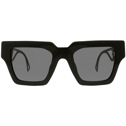 Versace Women’s Sunglasses – Black Acetate, 50/22/145mm