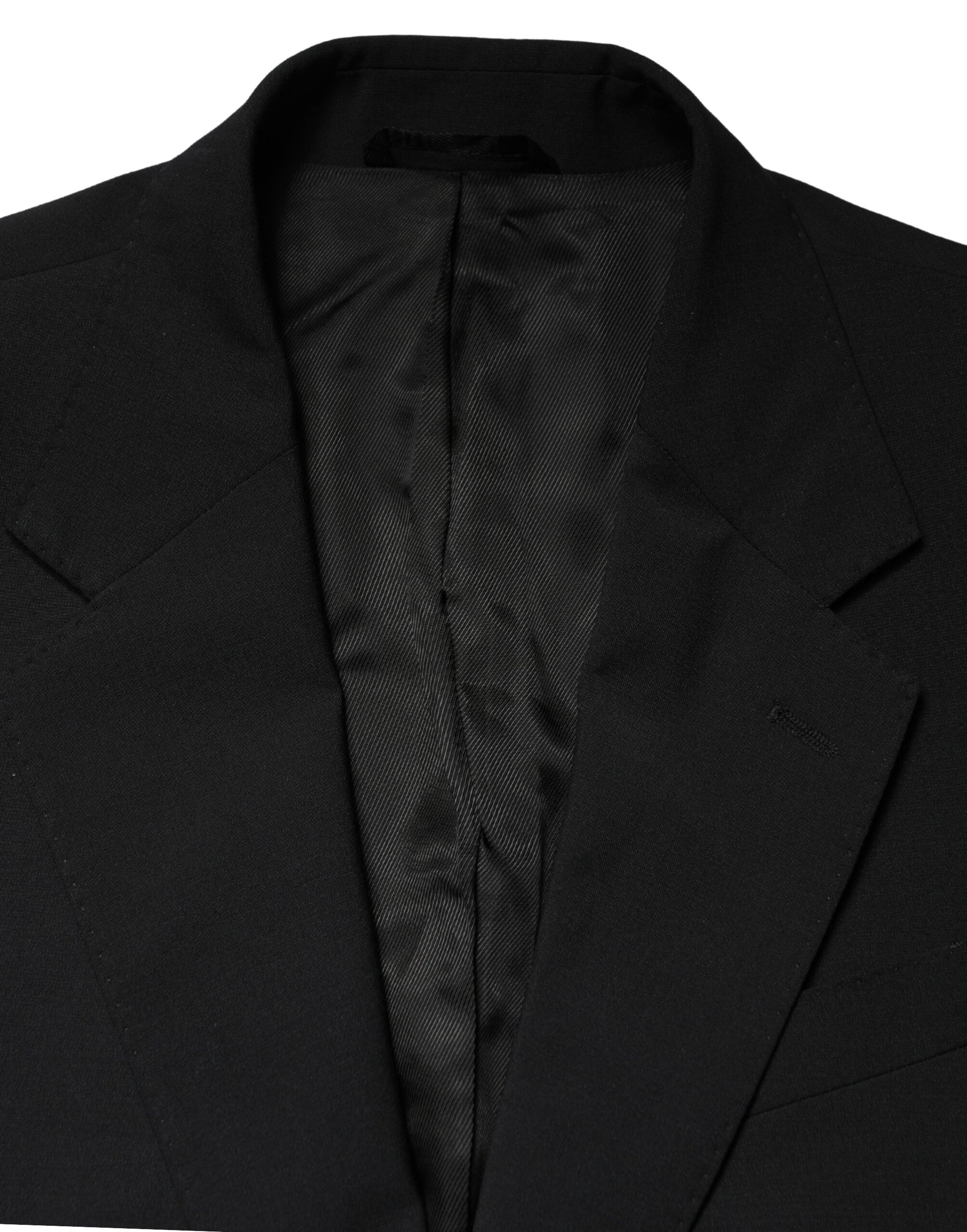 Dolce & Gabbana Black MARTINI Single Breasted Tuxedo Blazer
