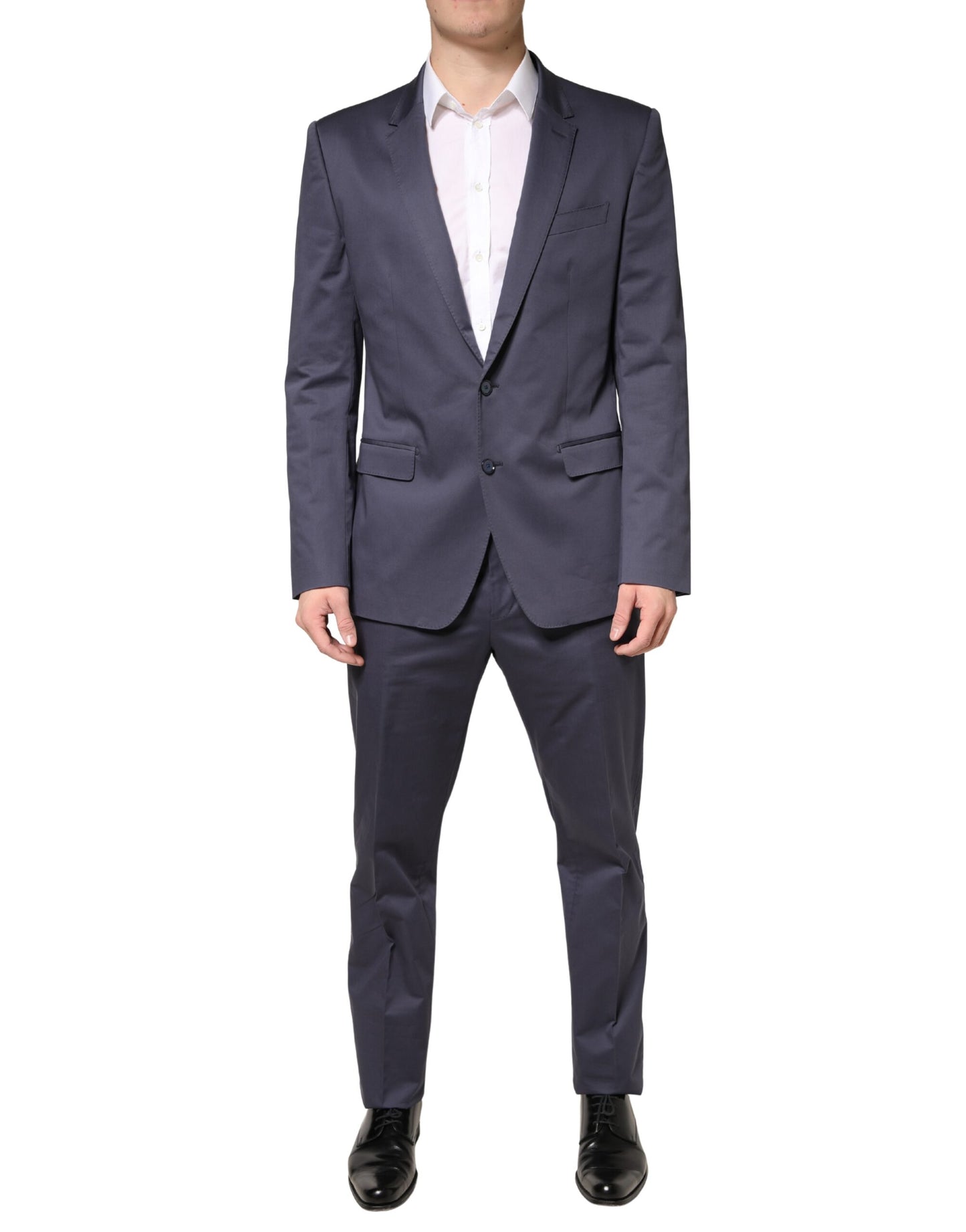 Dolce & Gabbana Blue Single Breasted MARTINI 2 Piece Slim Fit Suit