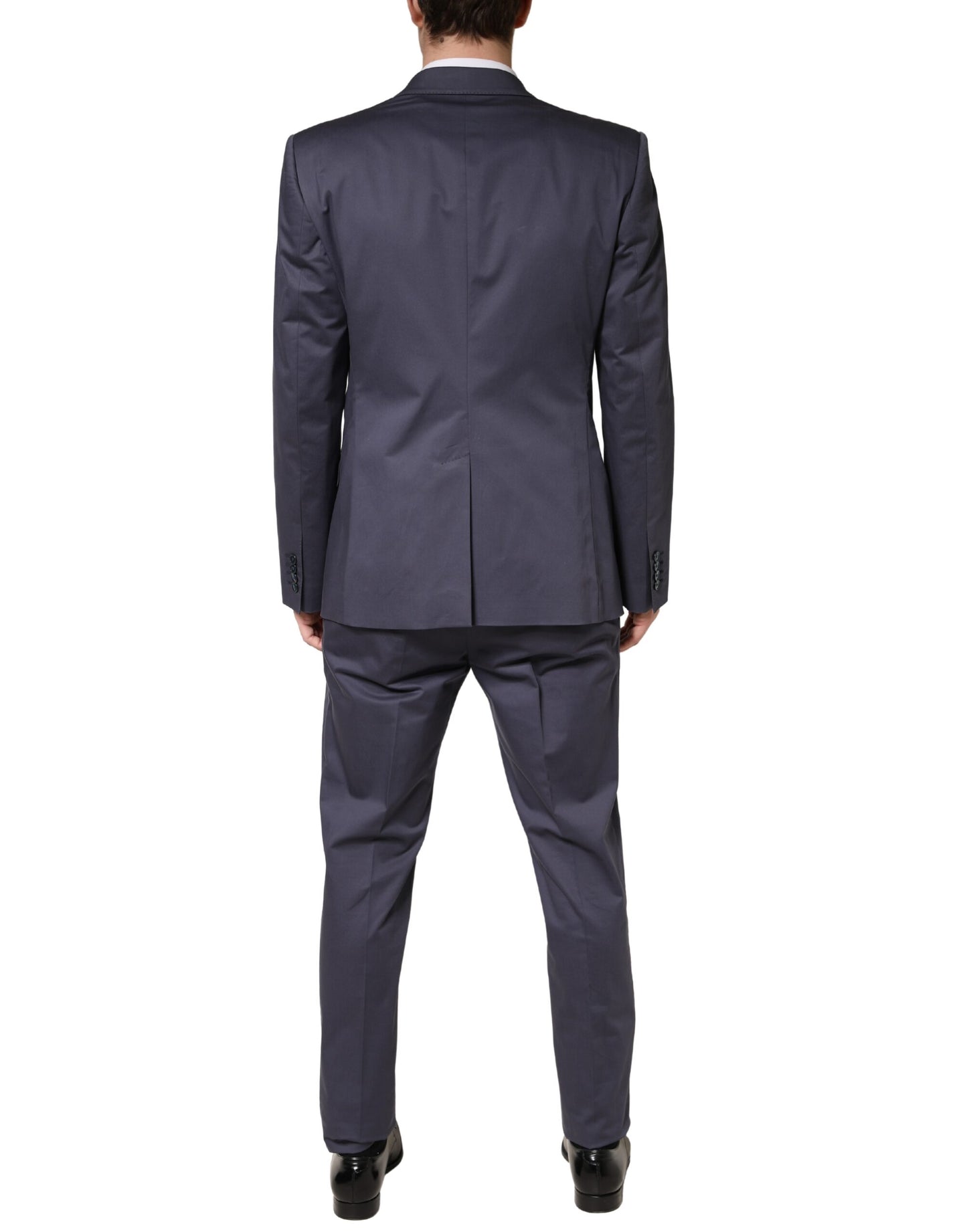 Dolce & Gabbana Blue Single Breasted MARTINI 2 Piece Slim Fit Suit