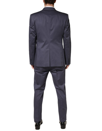 Dolce & Gabbana Blue Single Breasted MARTINI 2 Piece Slim Fit Suit