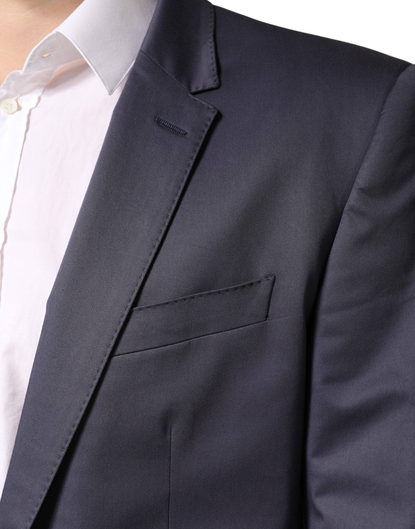 Dolce & Gabbana Blue Single Breasted MARTINI 2 Piece Slim Fit Suit