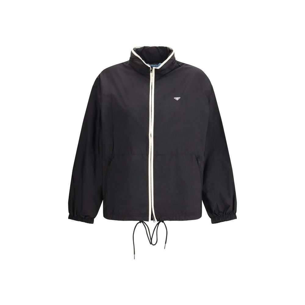 Prada Black Re-Nylon Shell Jacket