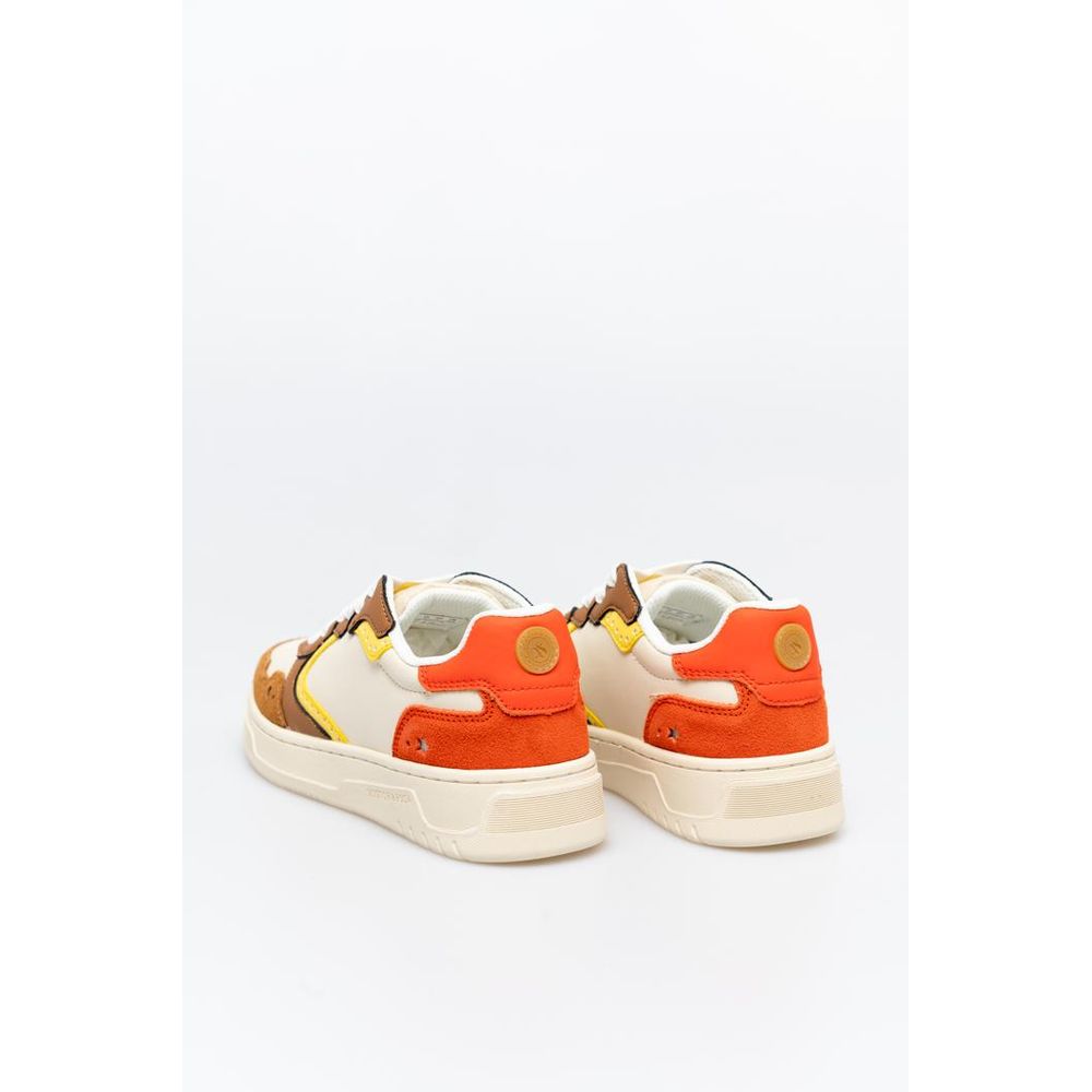 Scotch & Soda Multicolor Cowhide Low Top Sneakers