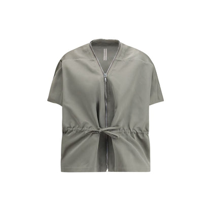 Rick Owens Bicolor Polyester Sleeveless Jacket