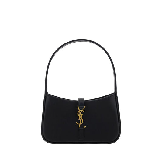Saint Laurent Black Calf Leather Le 5 à 7 Mini Hobo Bag