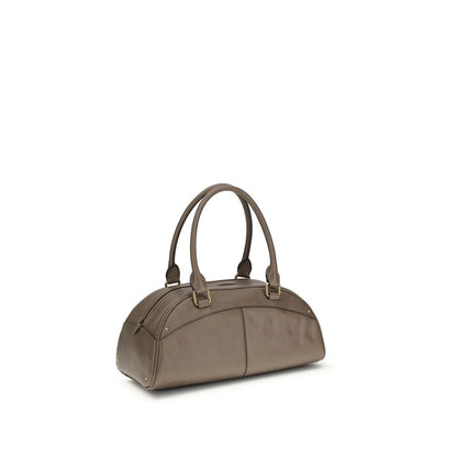 Chloé Deep Taupe Bowling Handbag
