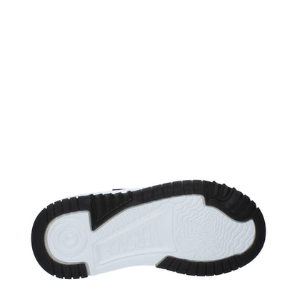 Versace White Leather Low Top Sneakers