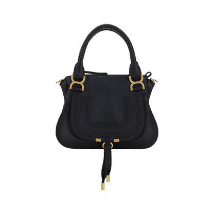 Chloé Black Calf Leather Marcie Bag: Effortless Elegance