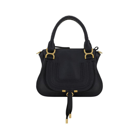 Chloé Black Calf Leather Marcie Bag: Effortless Elegance