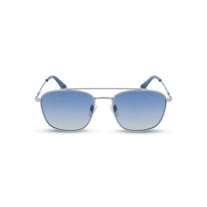 Police Gray Metal Sunglasses - SPL996E55509P