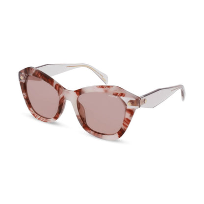 Police Multicolor Acetate Sunglasses for Women