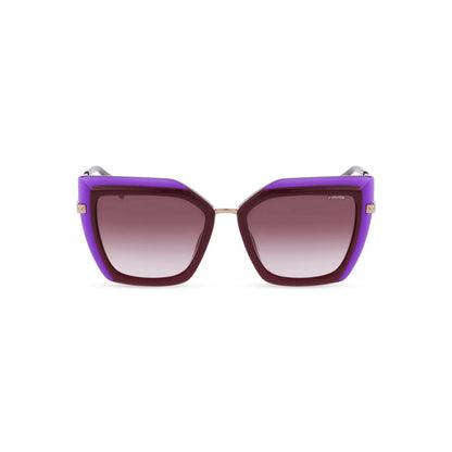 Police Multicolor Metal Sunglasses for Women - SPLP43-5409F5