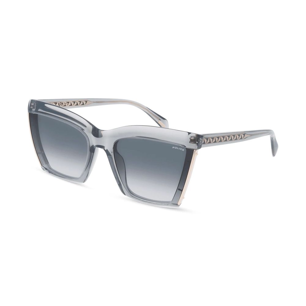 Police Gray Acetate Sunglasses - SPLP44-60098Z