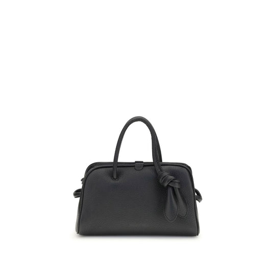 Jacquemus Black Calf Leather Le Petit Turismo Bag