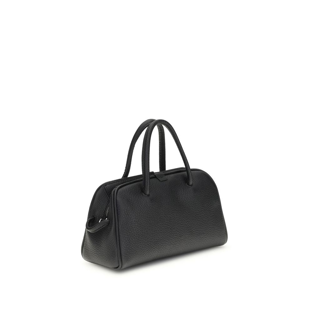 Jacquemus Black Calf Leather Le Petit Turismo Bag