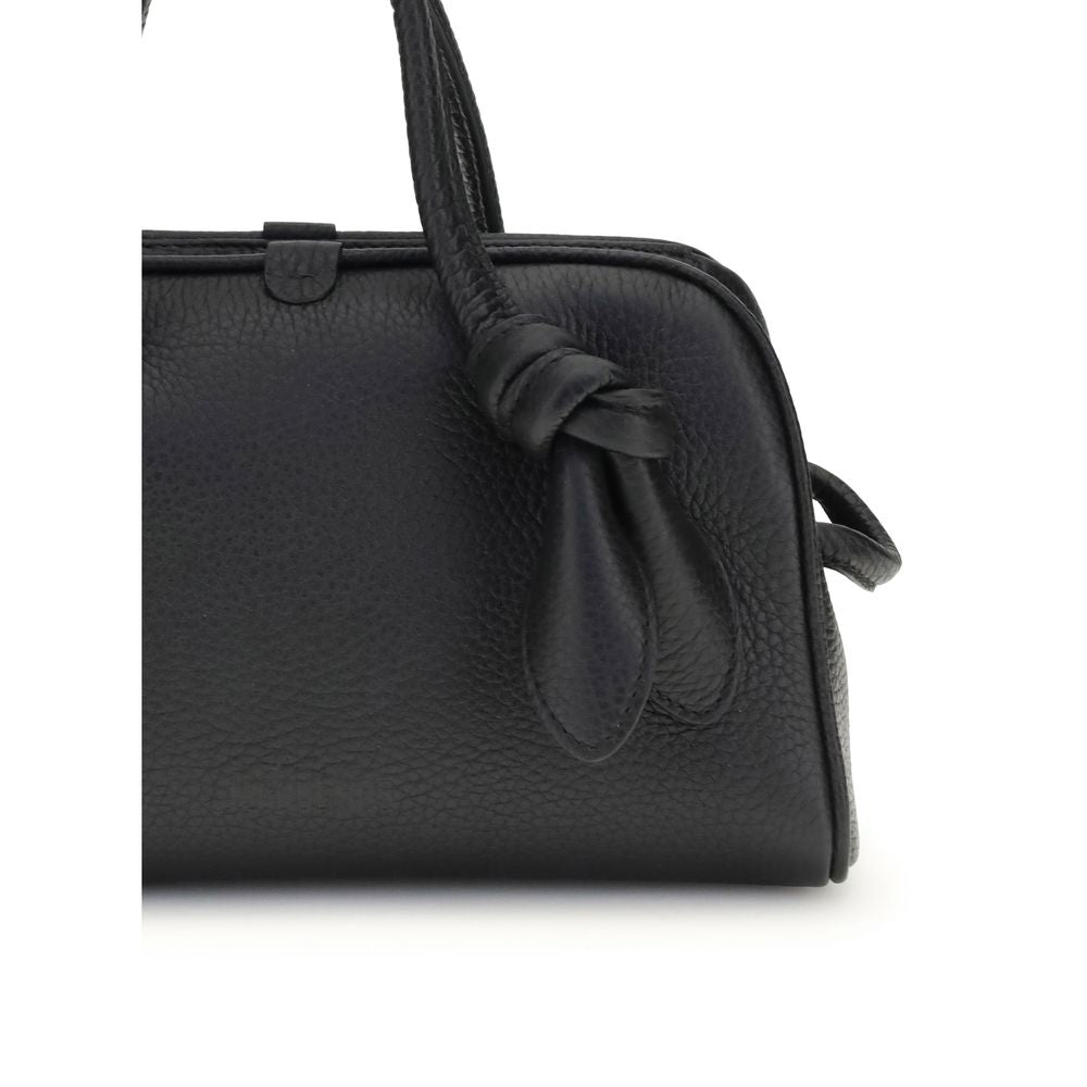 Jacquemus Black Calf Leather Le Petit Turismo Bag