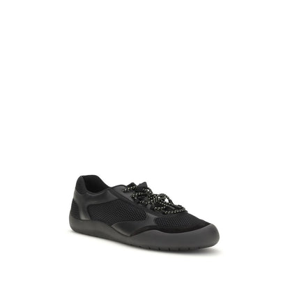 Prada Black Speedrock Sneakers