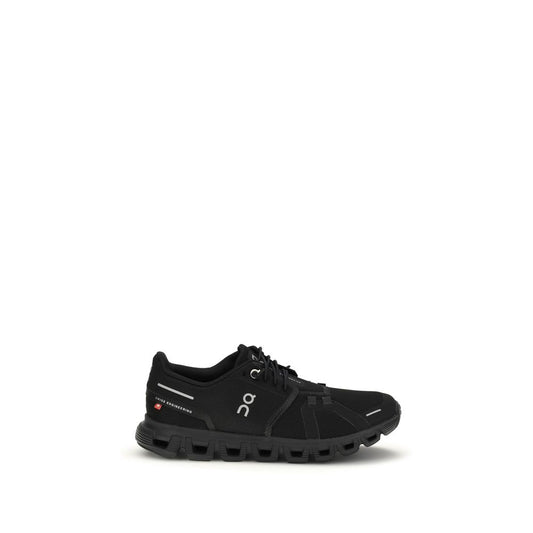 ON Black Recycled Polyester Athletic Sneakers - Cloud 6