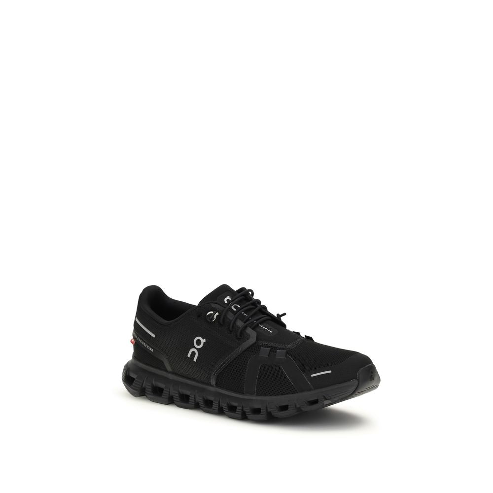ON Black Recycled Polyester Athletic Sneakers - Cloud 6