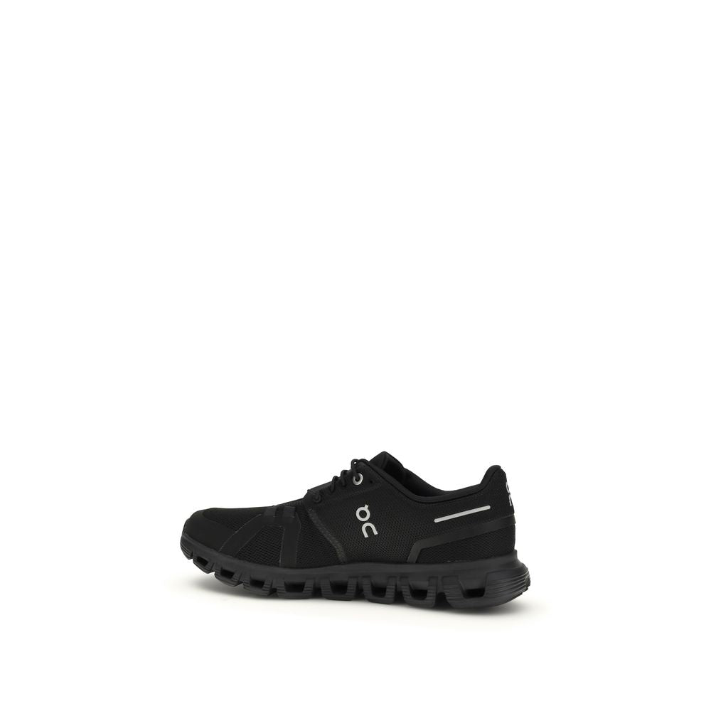 ON Black Recycled Polyester Athletic Sneakers - Cloud 6