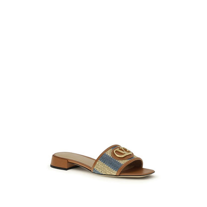 Valentino Garavani VLogo Slide Sandals for Women