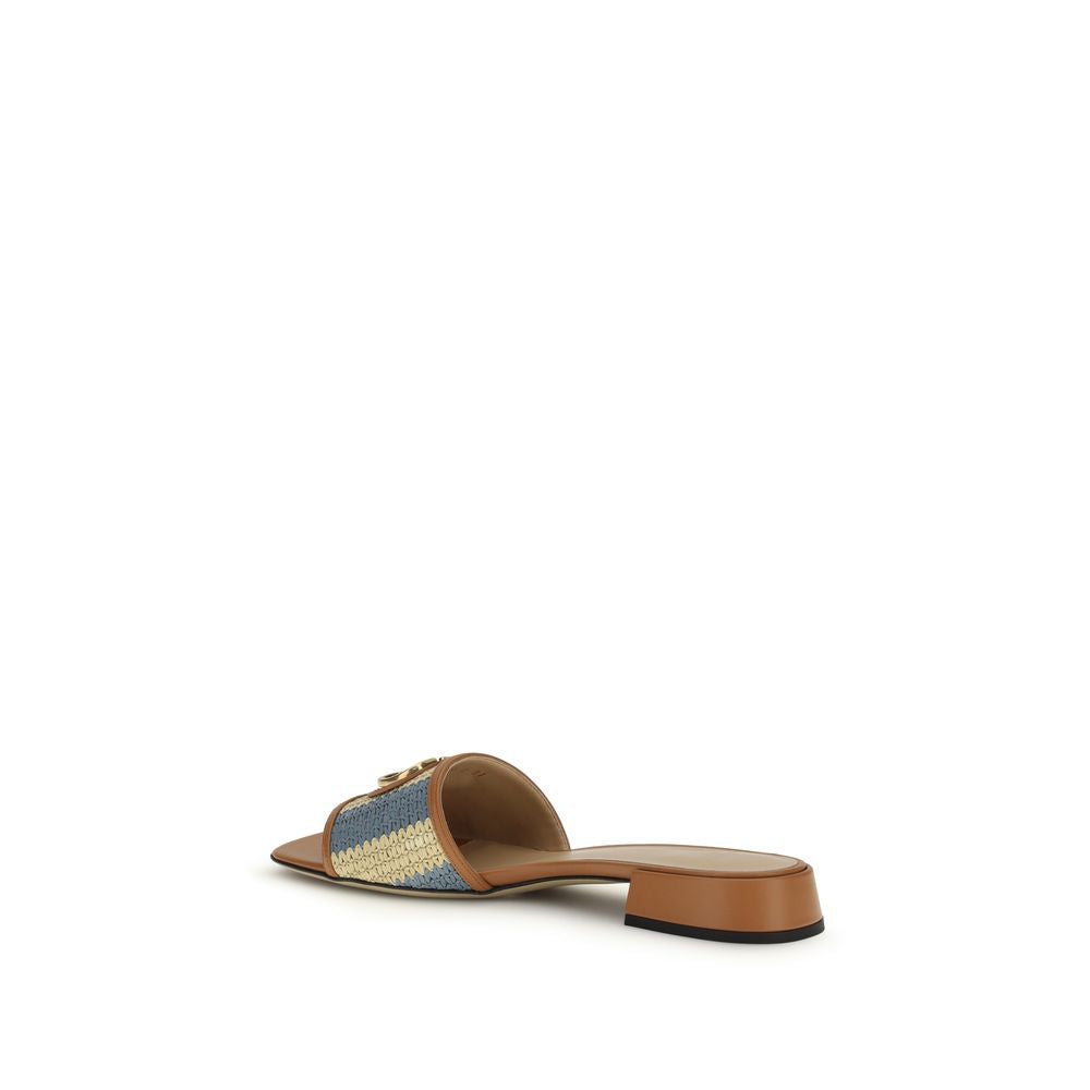 Valentino Garavani VLogo Slide Sandals for Women