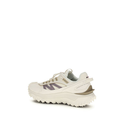 Moncler White Leather Trailgrip GTX Sneakers