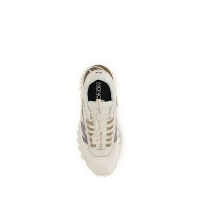 Moncler White Leather Trailgrip GTX Sneakers