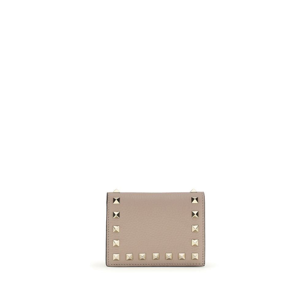 Valentino Garavani Rockstud Leather Wallet