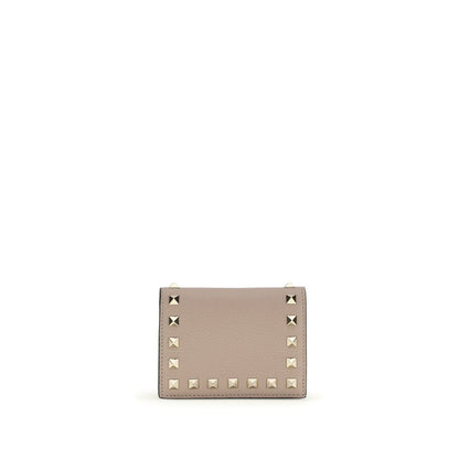 Valentino Garavani Rockstud Leather Wallet