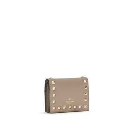 Valentino Garavani Rockstud Leather Wallet