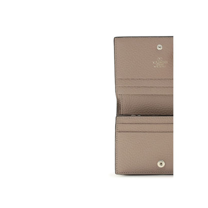 Valentino Garavani Rockstud Leather Wallet