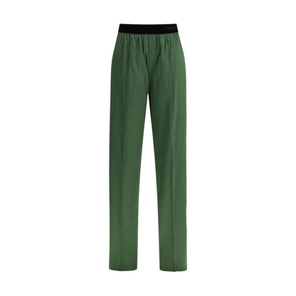 Tom Ford Green Silk Casual Pants