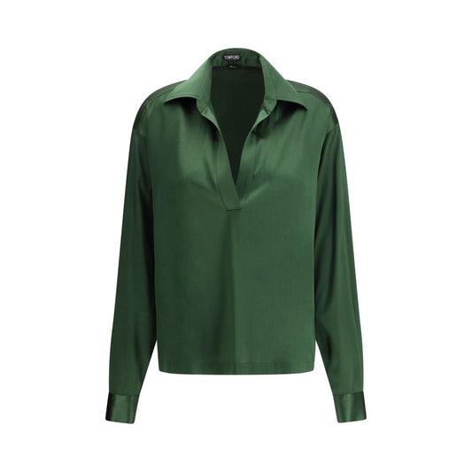 Tom Ford Green Silk Shirt