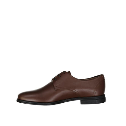 Salvatore Ferragamo Brown Leather Oxfords & Derbies for Men