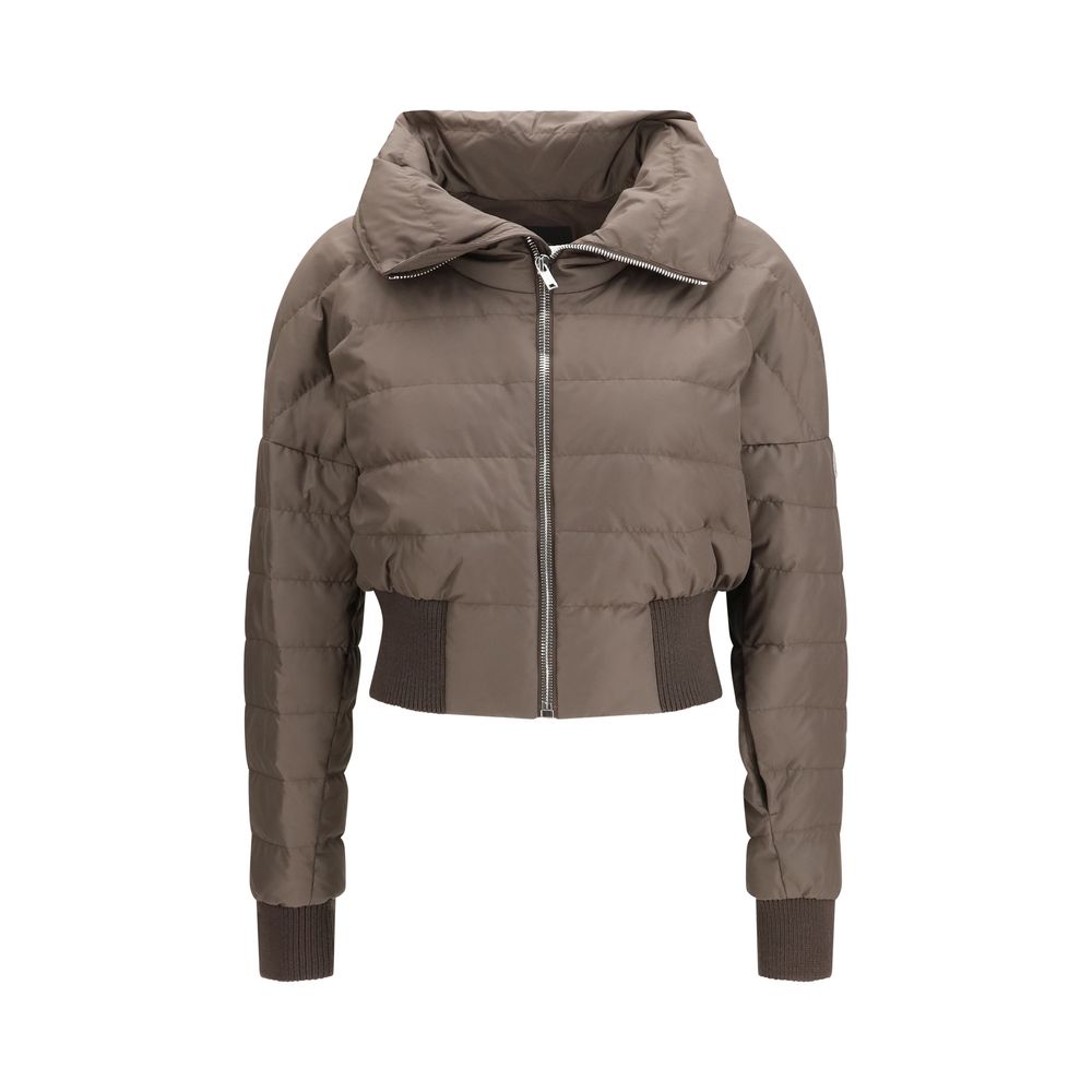 Moncler x Rick Owens Brown Cropped Jacket