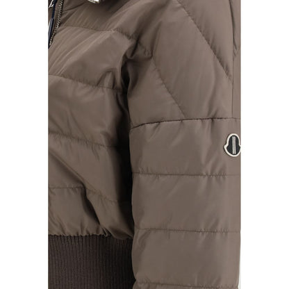 Moncler x Rick Owens Brown Cropped Jacket