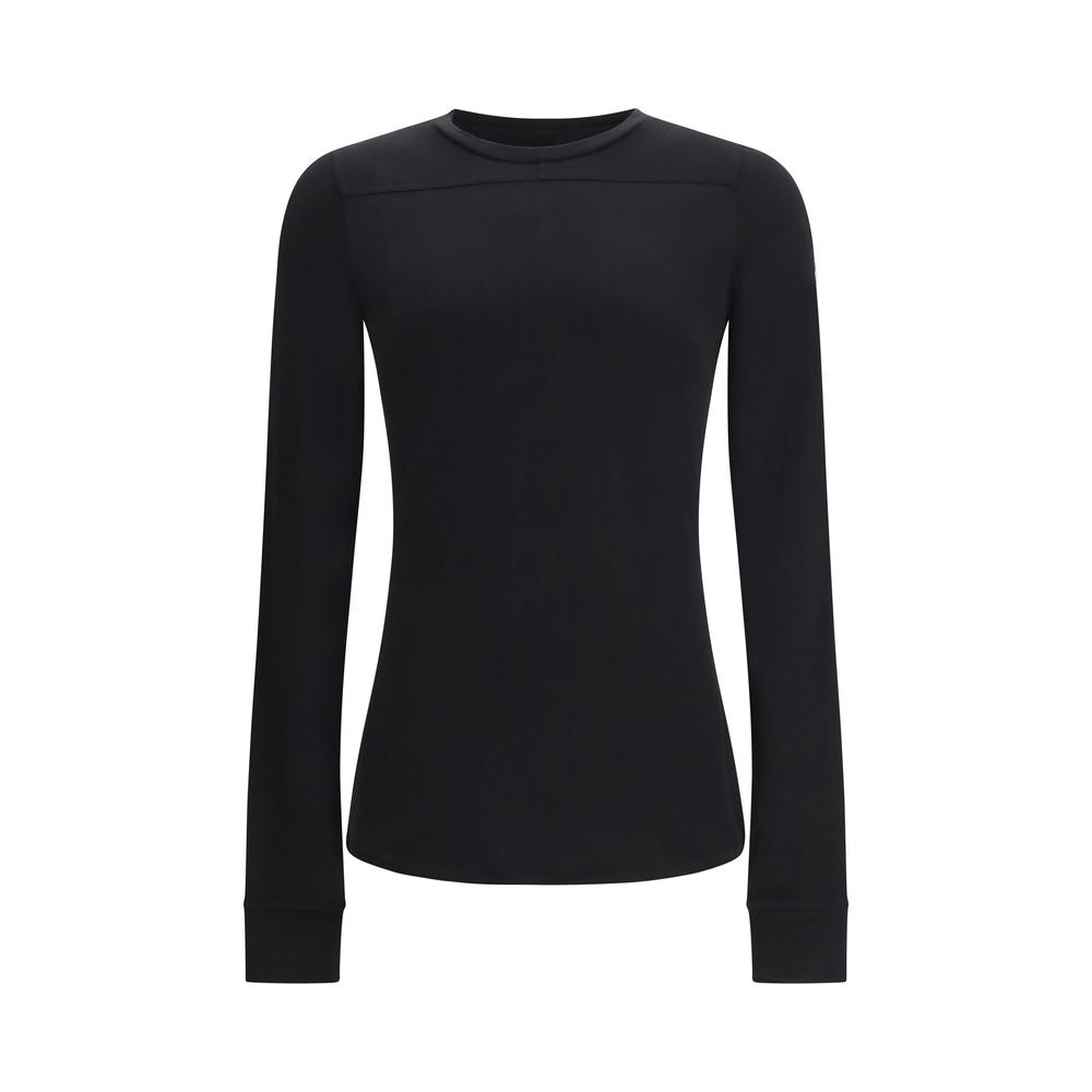Moncler x Rick Owens Girder Black Cotton Sportswear T-Shirt